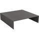 Verin 60 X 31.25 inch Warm Grey Outdoor Coffee Table